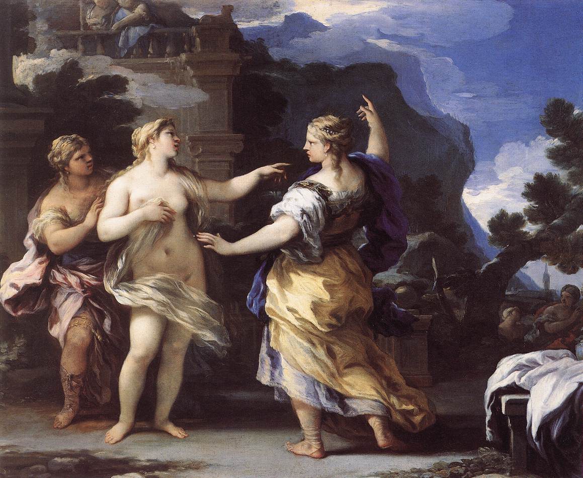 Venus Punishing Psyche with a Task  dfh